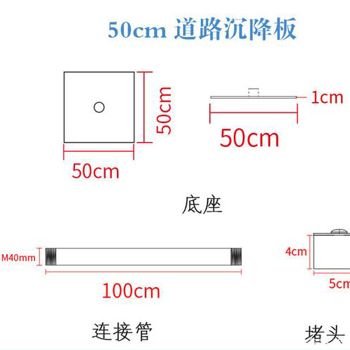 青岛沉降板规格型号如何选择？